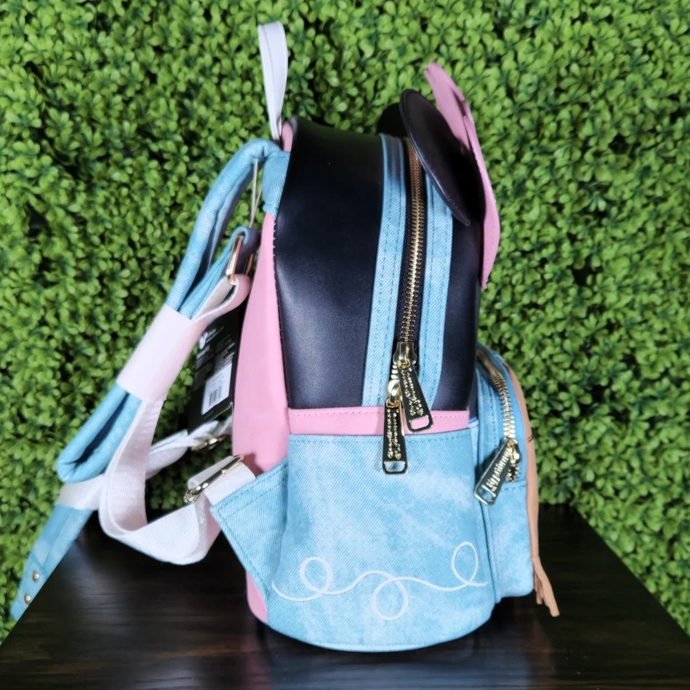 Loungefly Disney Minnie Mouse Western Cowgirl Cosplay Mini Backpack WDBK3525 NEW